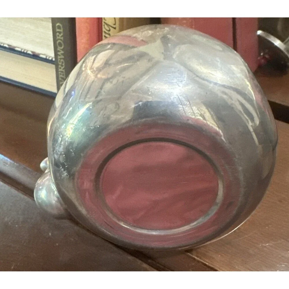 Vintage Small Aluminum Teapot Made in Japan Knob on Lid